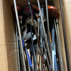 Wholesale Lot of 40 TaylorMade, Maxfli, Nickent, etc. Drivers, FW woods, Hybrids-Next Round