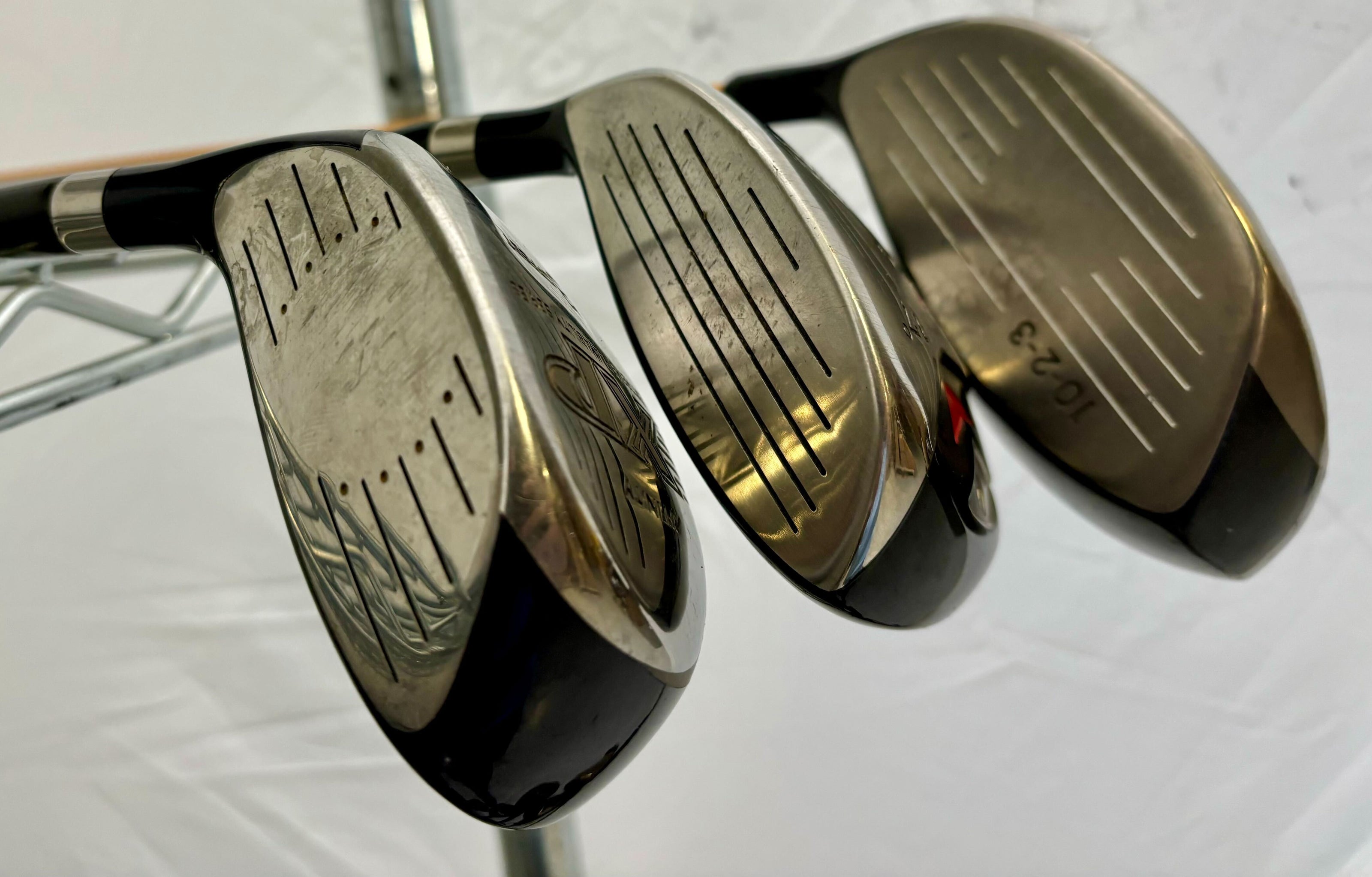 Wholesale Lot of 40 Golf Clubs - Assorted Fairway Woods and Drivers-Next Round