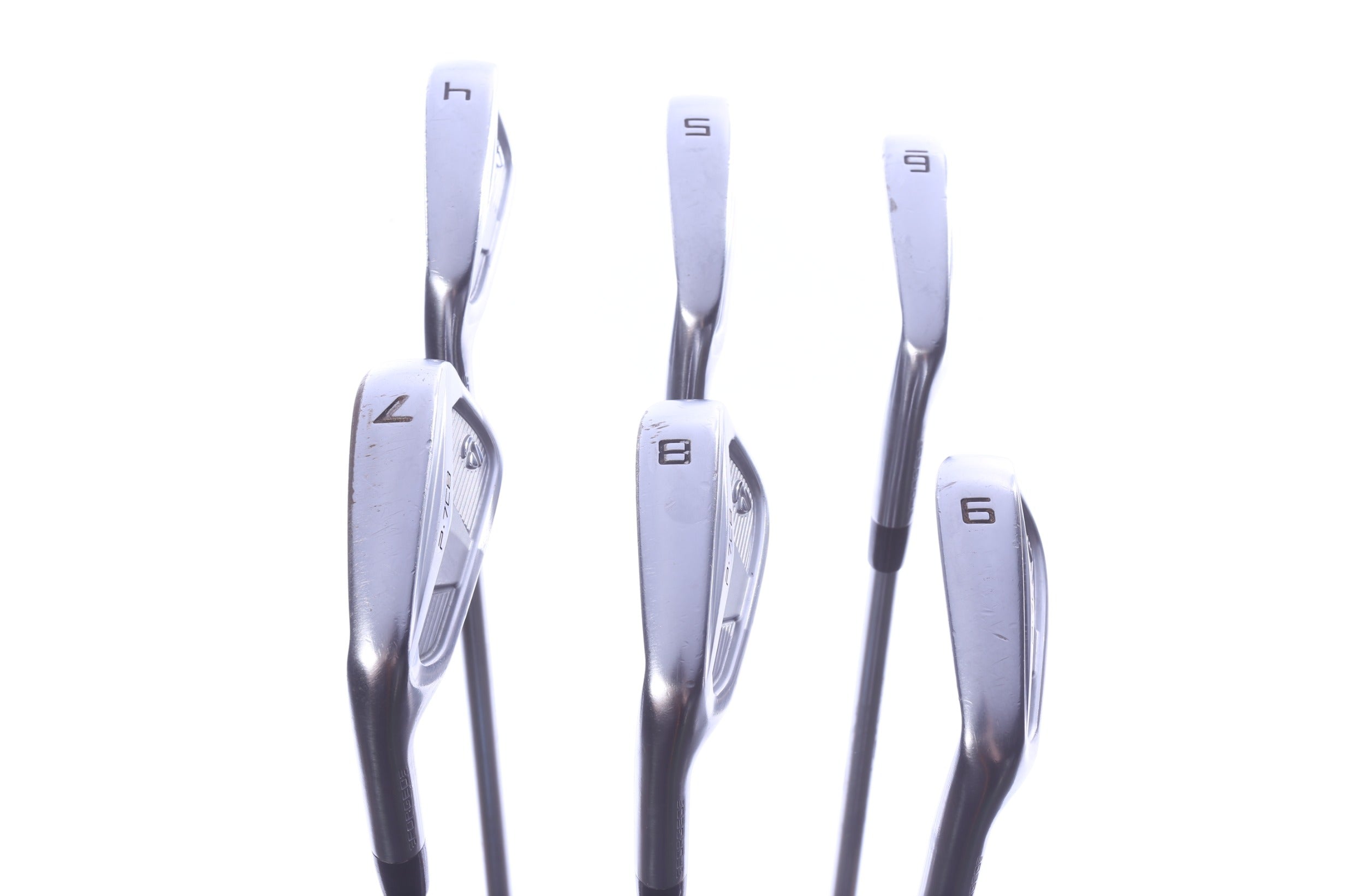 Used TaylorMade 2024 P7CB Iron Set - Left-Handed - 4-9 - Extra Stiff Flex