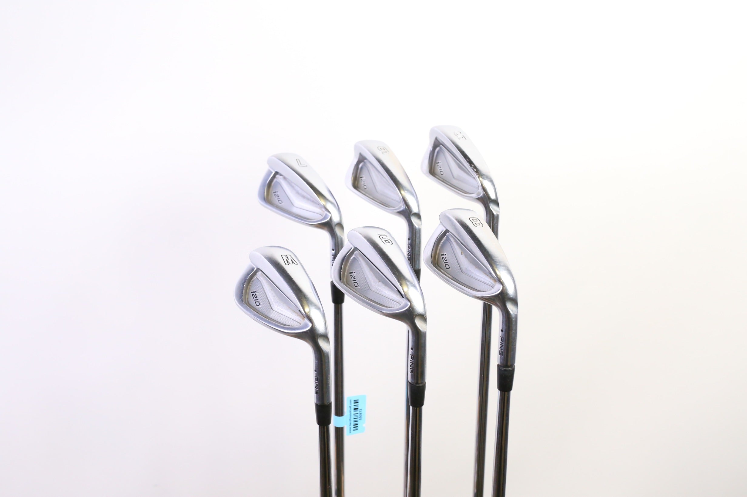 Used Ping i210 Iron Set - Right-Handed - 5-9, PW - Stiff Flex- Black Dot