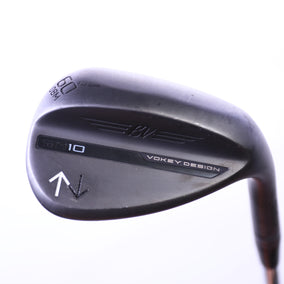 Used Titleist Vokey SM10 Jet Black Lob Wedge - Right-Handed - 60 Degrees - Regular Flex-Next Round