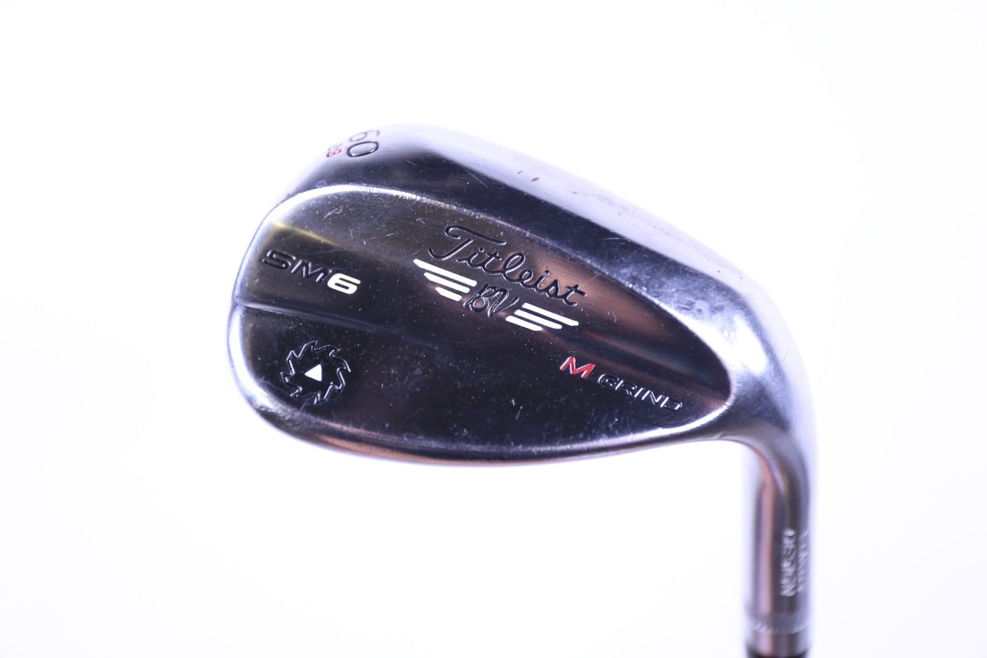 Used Titleist Vokey SM6 Tour Chrome Lob Wedge - Right-Handed - 60 Degrees - Wedge Flex-Next Round