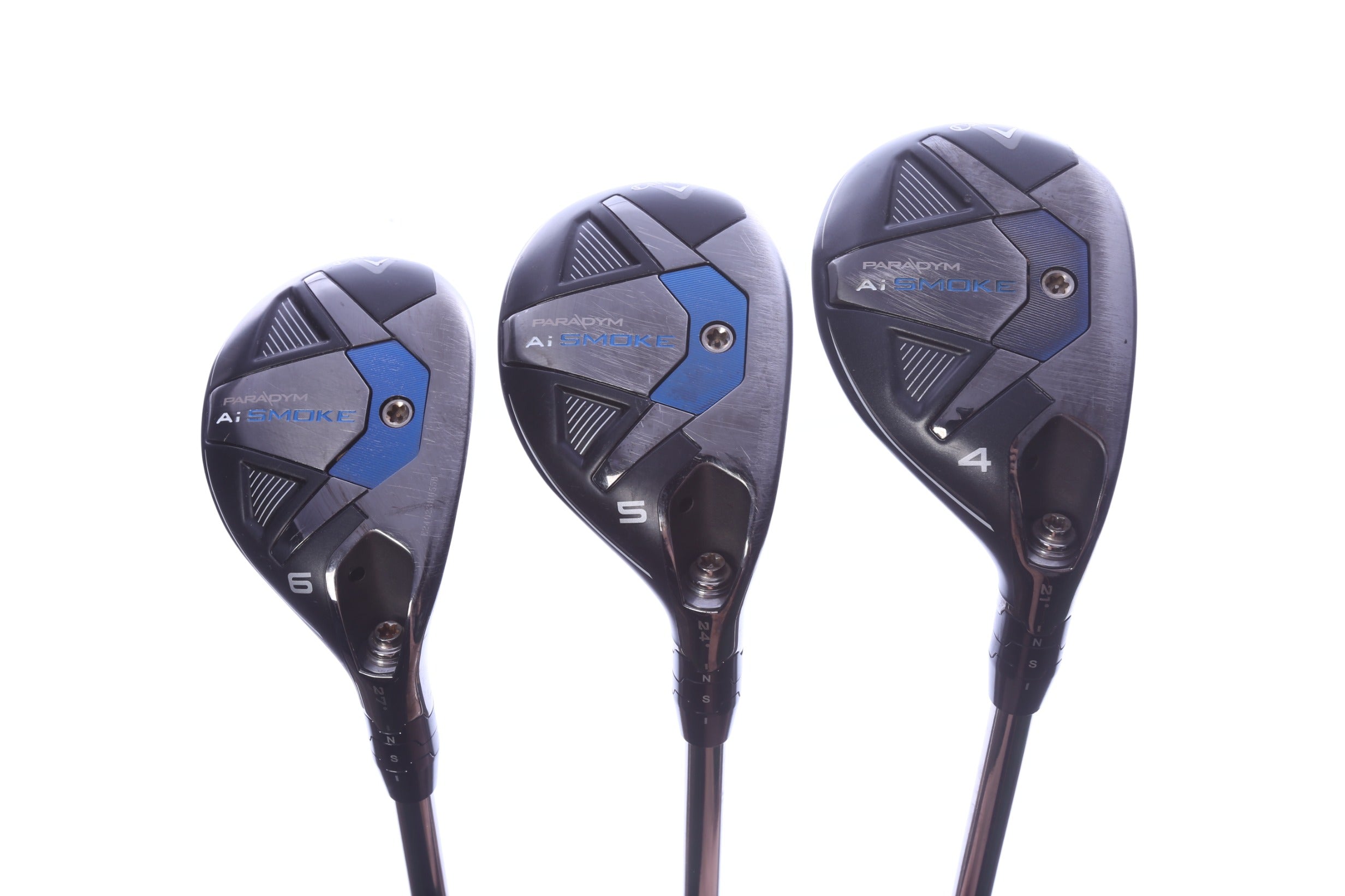 Used Callaway Paradym Ai Smoke Hybrid Set - Right-Handed - 4H, 5H, 6H - Ladies Flex-Next Round