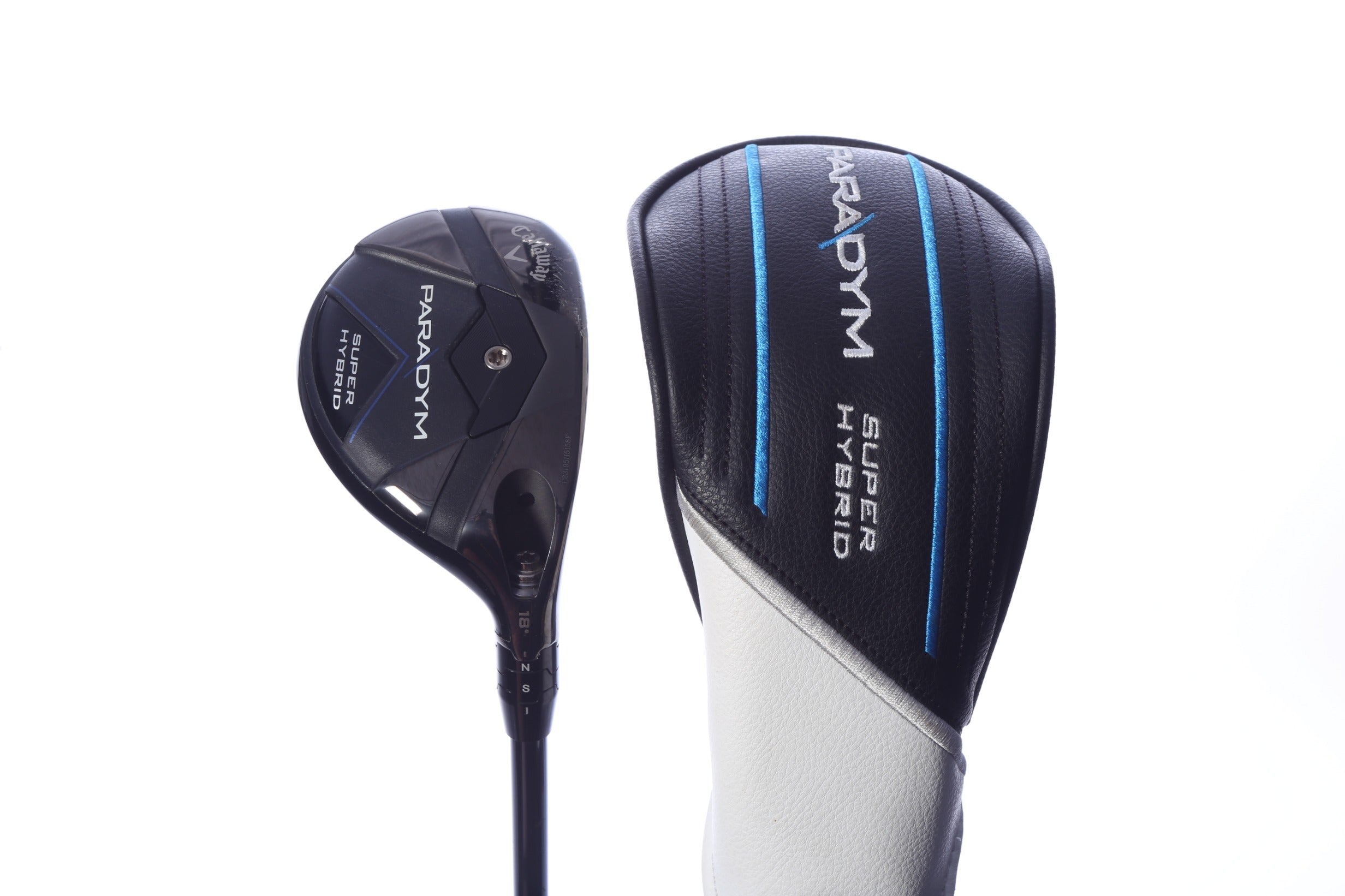 Used Callaway Paradym Super 3H Hybrid - Right-Handed - 18 Degrees - Stiff Flex-Next Round