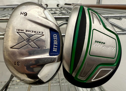 Wholesale Lot of 20 Assorted Golf Drivers & Hybrids-Next Round