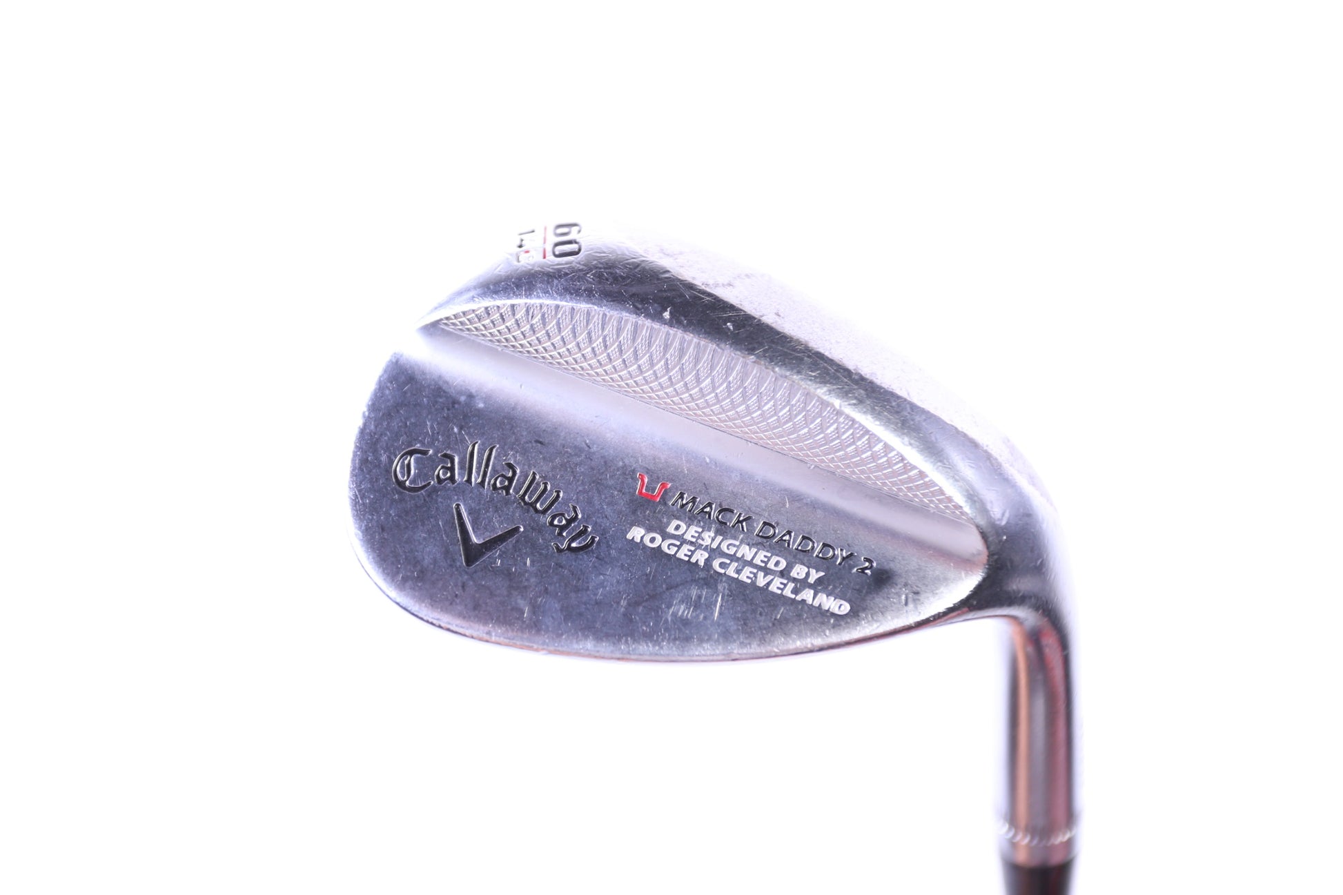 Used Callaway Mack Daddy 2 Chrome Lob Wedge - Right-Handed - 60 Degrees - Stiff Flex-Next Round
