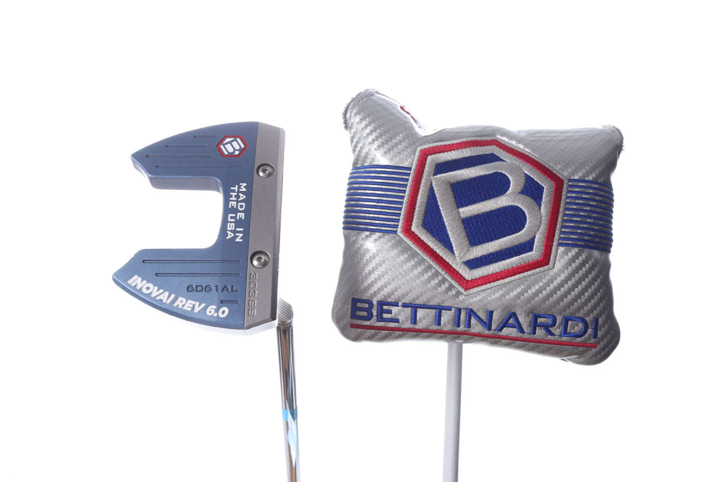 Used Bettinardi INOVAI 6.0 Crescent Neck Putter - Right-Handed - 33 in - Mallet-Next Round