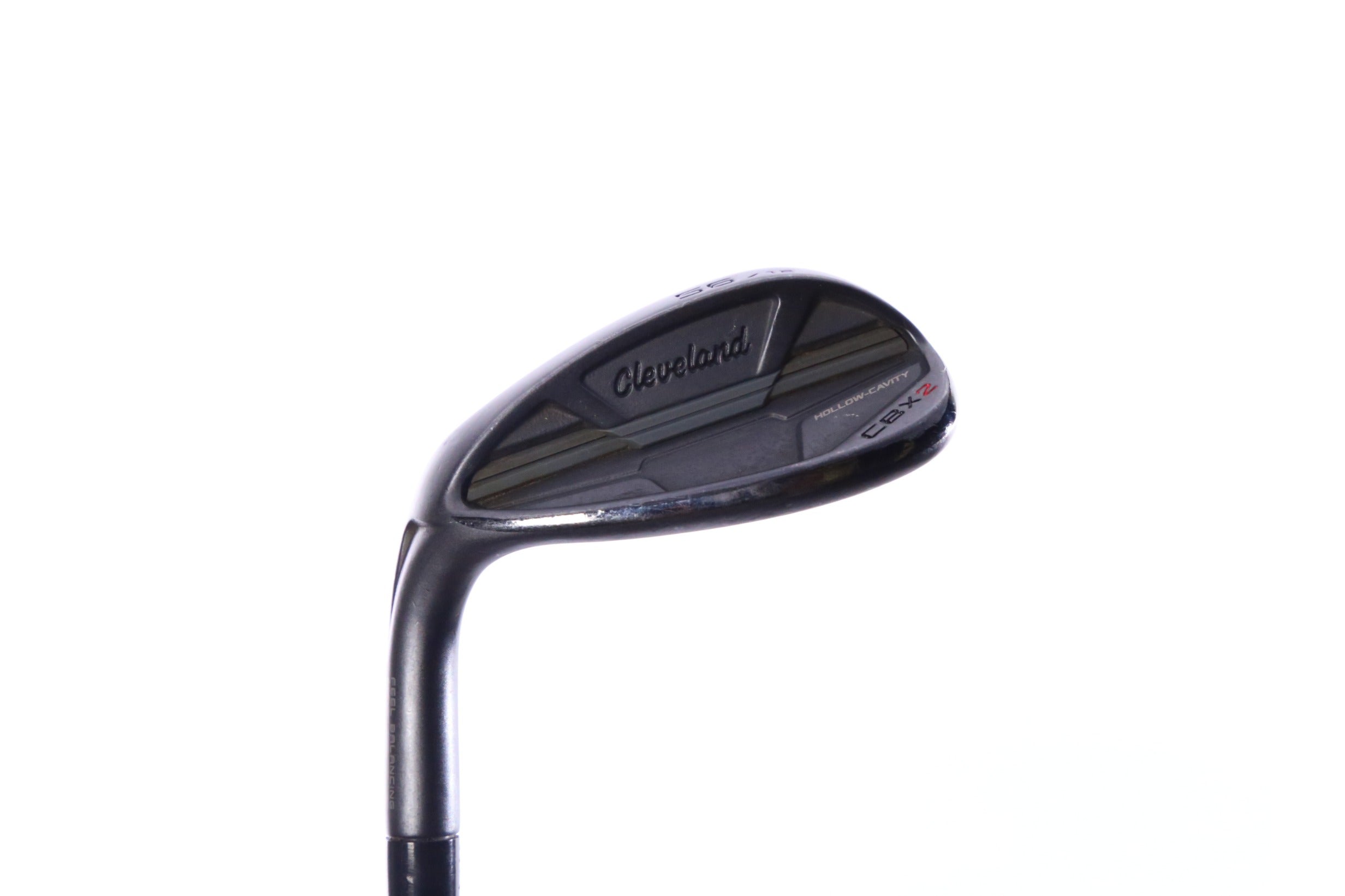 Used Cleveland CBX 2 Black Satin Sand Wedge - Left-Handed - 56 Degrees - Wedge Flex