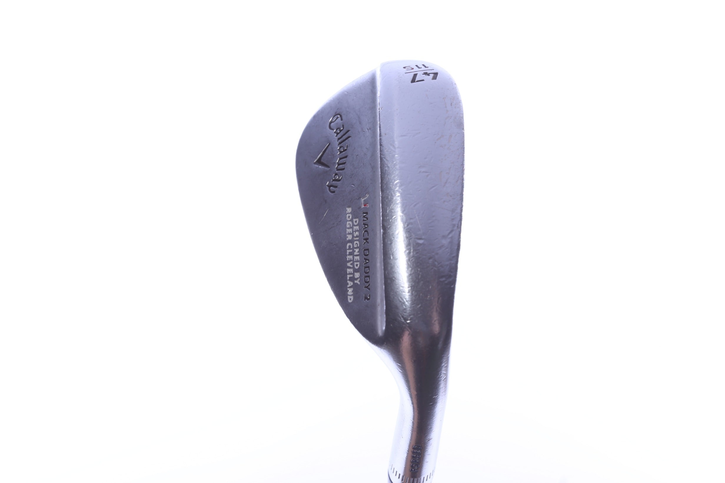 Used Callaway Mack Daddy 2 Chrome Gap Wedge - Right-Handed - 47 Degrees - Wedge Flex-Next Round