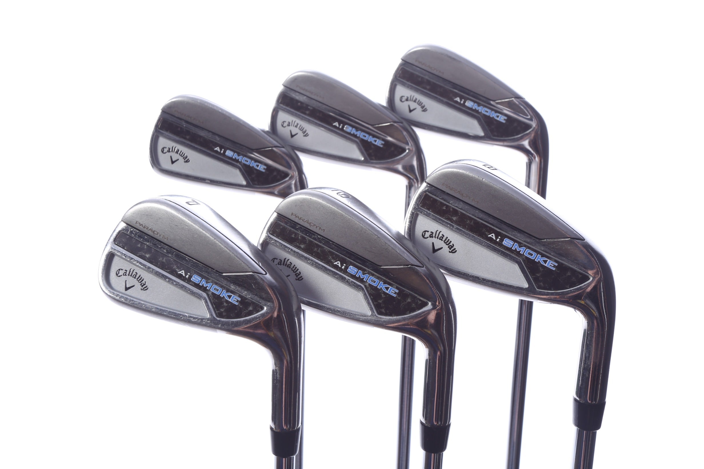 Used Callaway Paradym Ai Smoke Iron Set - Right-Handed - 5-PW - Regular Flex