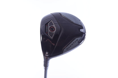 Used Callaway Quantum MAX Driver - 10.5 Degrees - Extra Stiff Flex Project X Denali Frost Silver - Left-Handed