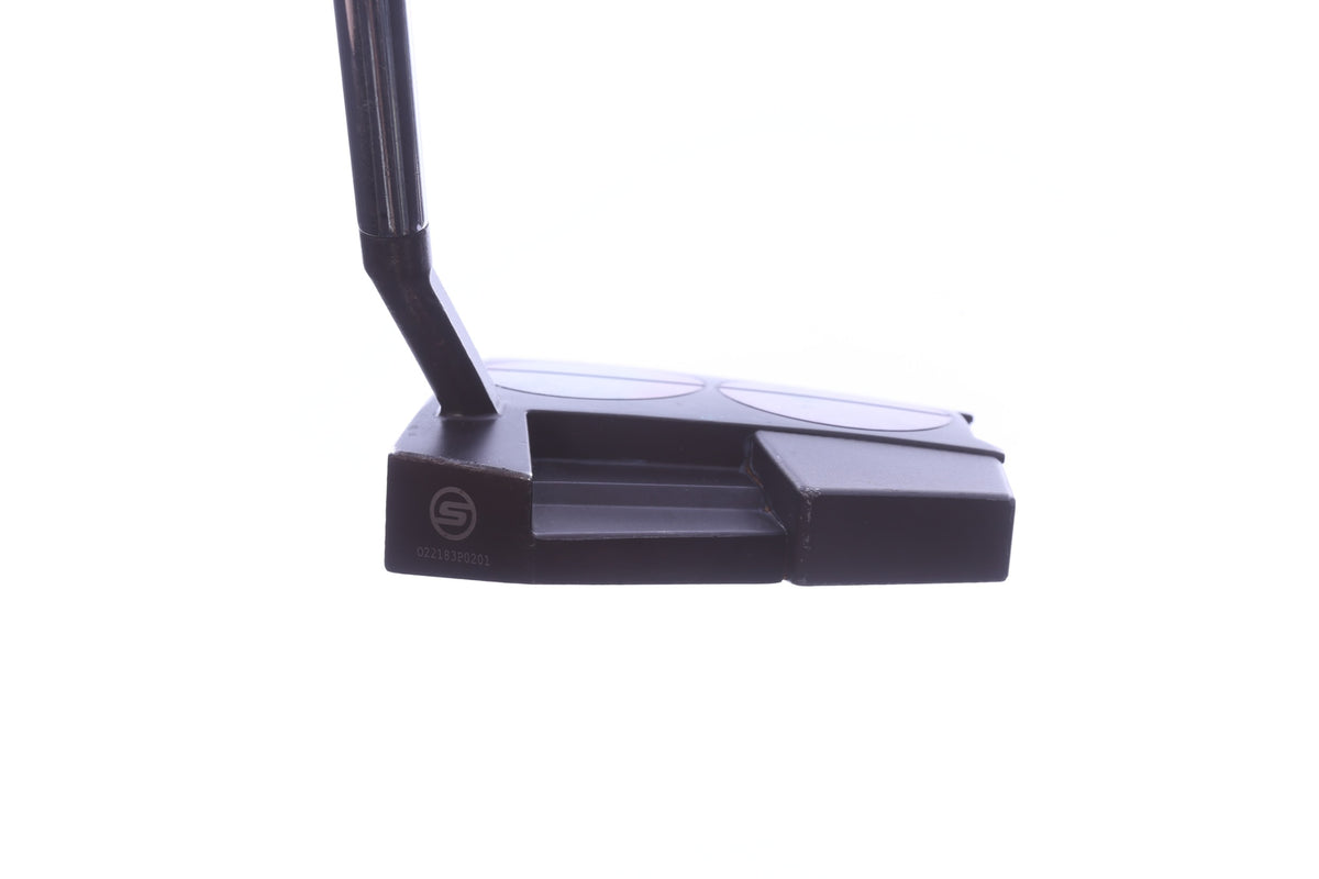 Used Odyssey Eleven 2-Ball Tour Lined DB Red Stroke Lab Putter - Right-Handed - 35 in - Mallet
