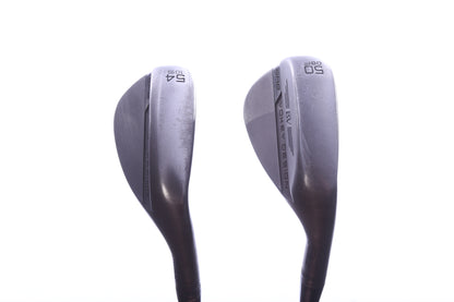 Used Titleist Vokey SM8 Jet Black Wedge Set - Right-Handed - 50*, 54* - Wedge Flex