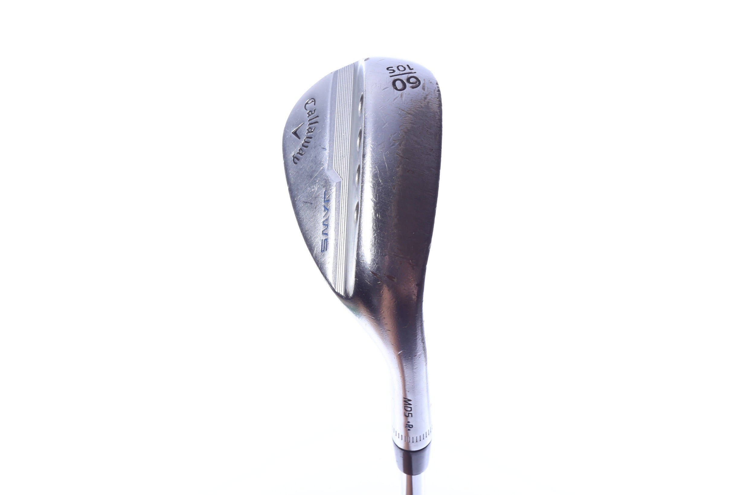 Used Callaway JAWS MD5 Chrome Lob Wedge - Right-Handed - 60 Degrees - Stiff Flex