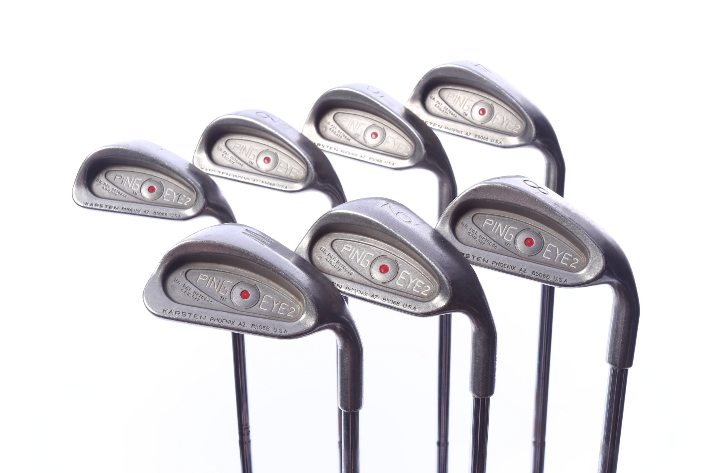 Used Ping Eye 2 Iron Set - Right-Handed - 4-PW - Regular Flex