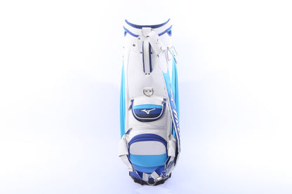 Used Mizuno Pro Multicolor Staff Bag - 6-Way - 9 Pockets - Rain Cover Included-Next Round