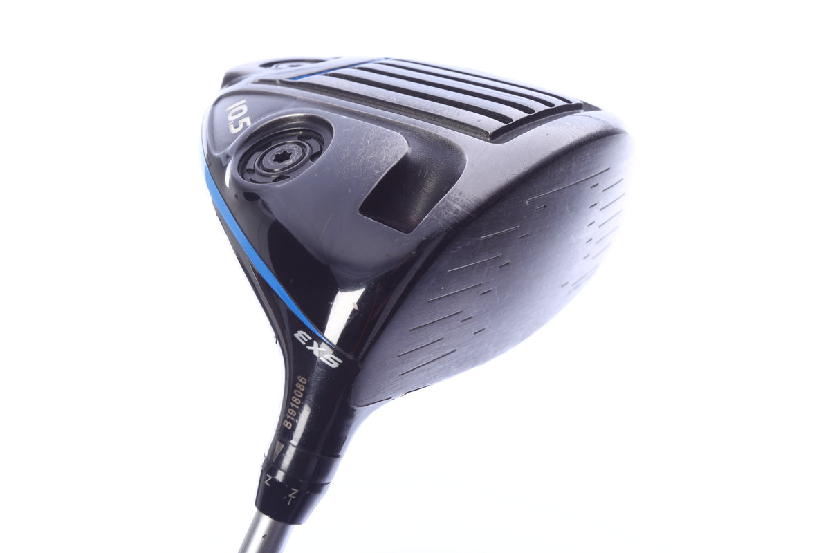 Used Tour Edge Exotics EXS Driver - 10.5 Degrees - Seniors Flex Mitsubishi Tensei CK Blue - Right-Handed