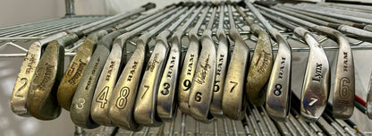 Wholesale Lot of 50 Golf Clubs - Assorted Single Irons and Wedges.-Next Round