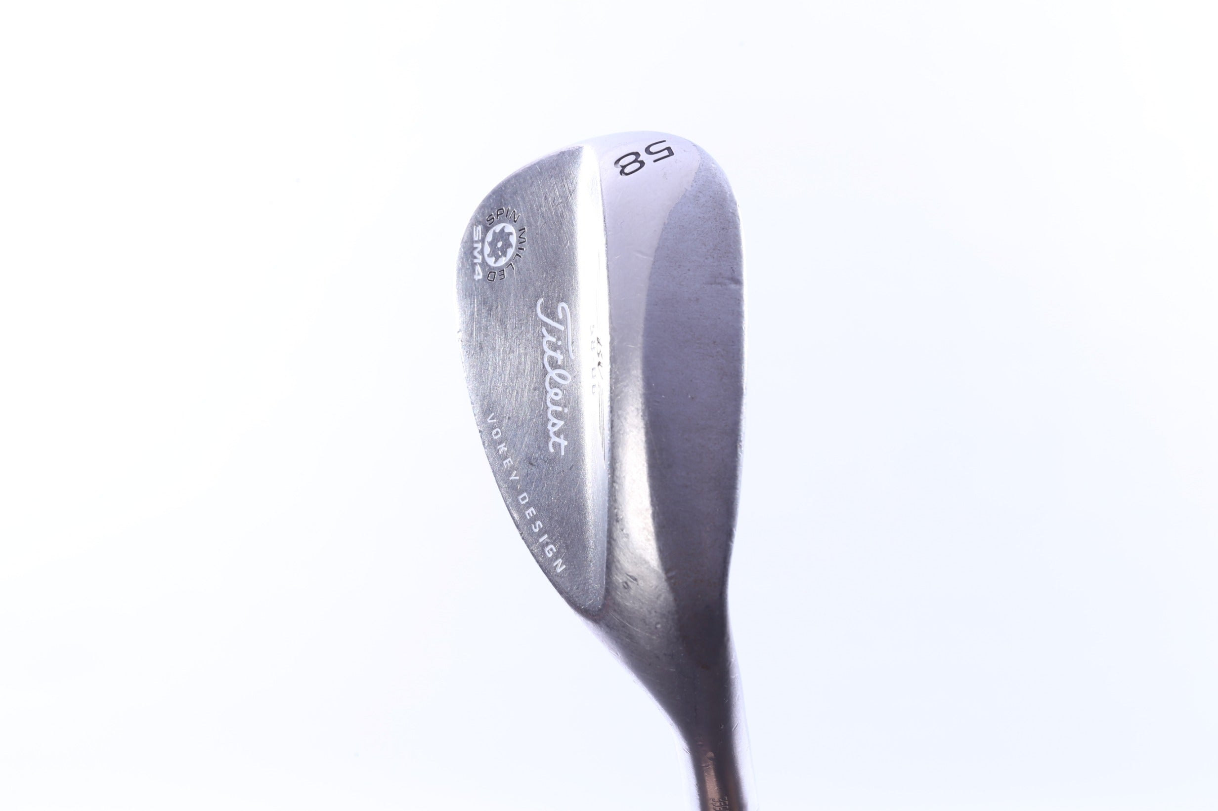 Used Titleist Vokey SM4 Tour Chrome Lob Wedge - Right-Handed - 58 Degrees - Wedge Flex-Next Round