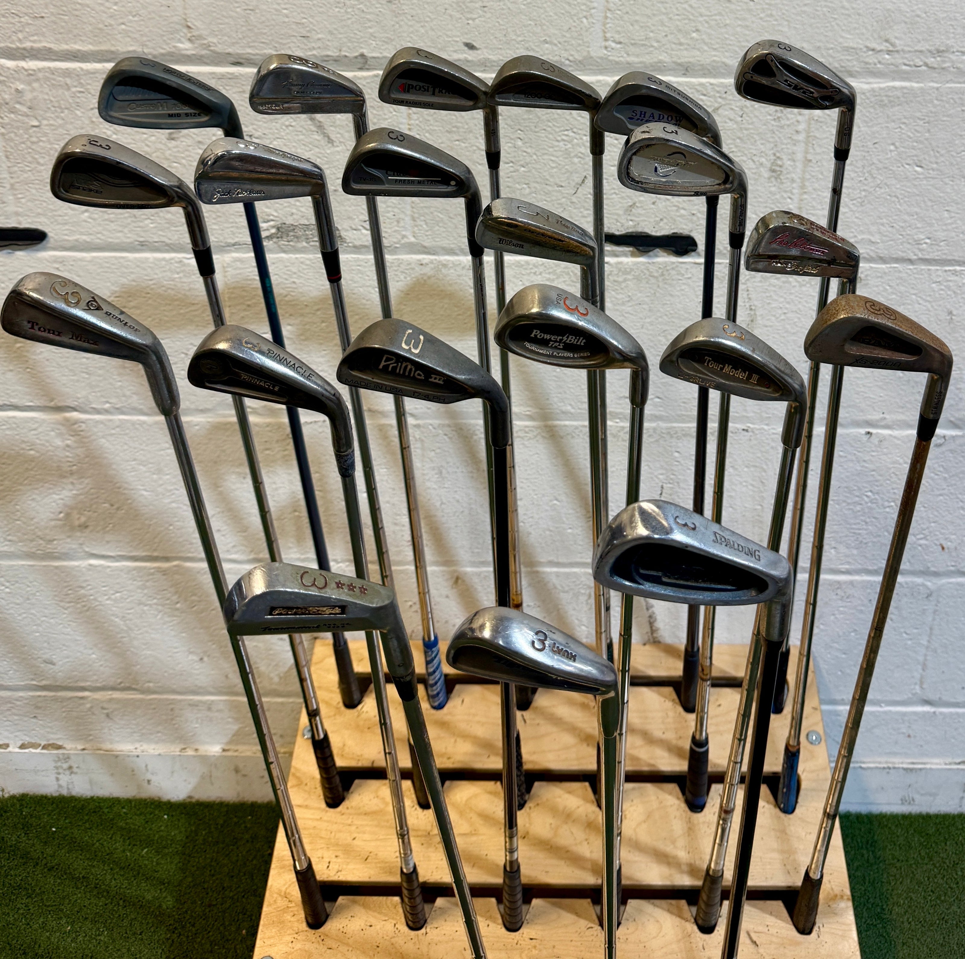 Wholesale Lot of 45 Golf Clubs - Assorted Single Irons-Next Round