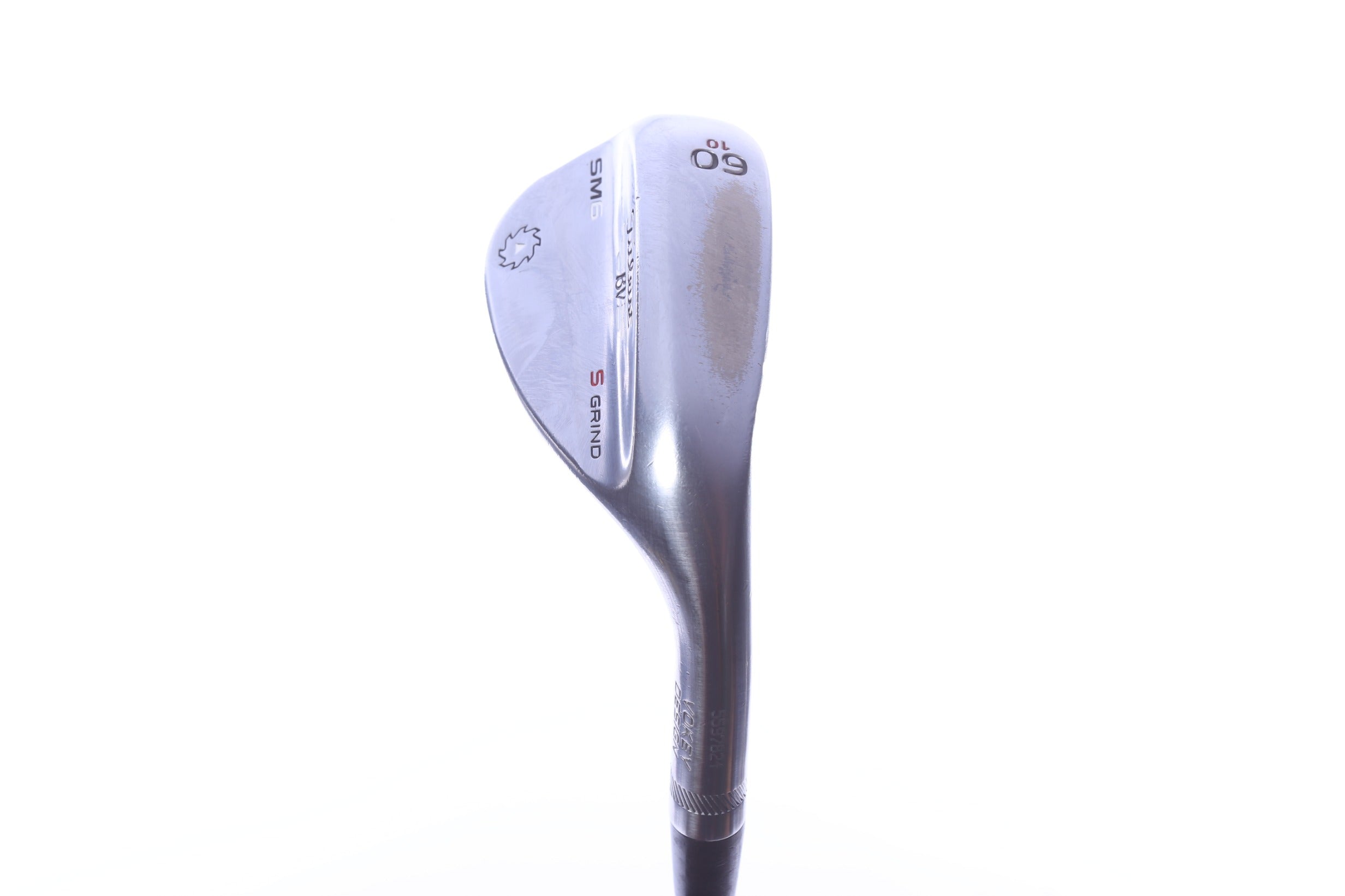 Used Titleist Vokey SM6 Steel Gray Lob Wedge - Right-Handed - 60 Degrees - Seniors Flex
