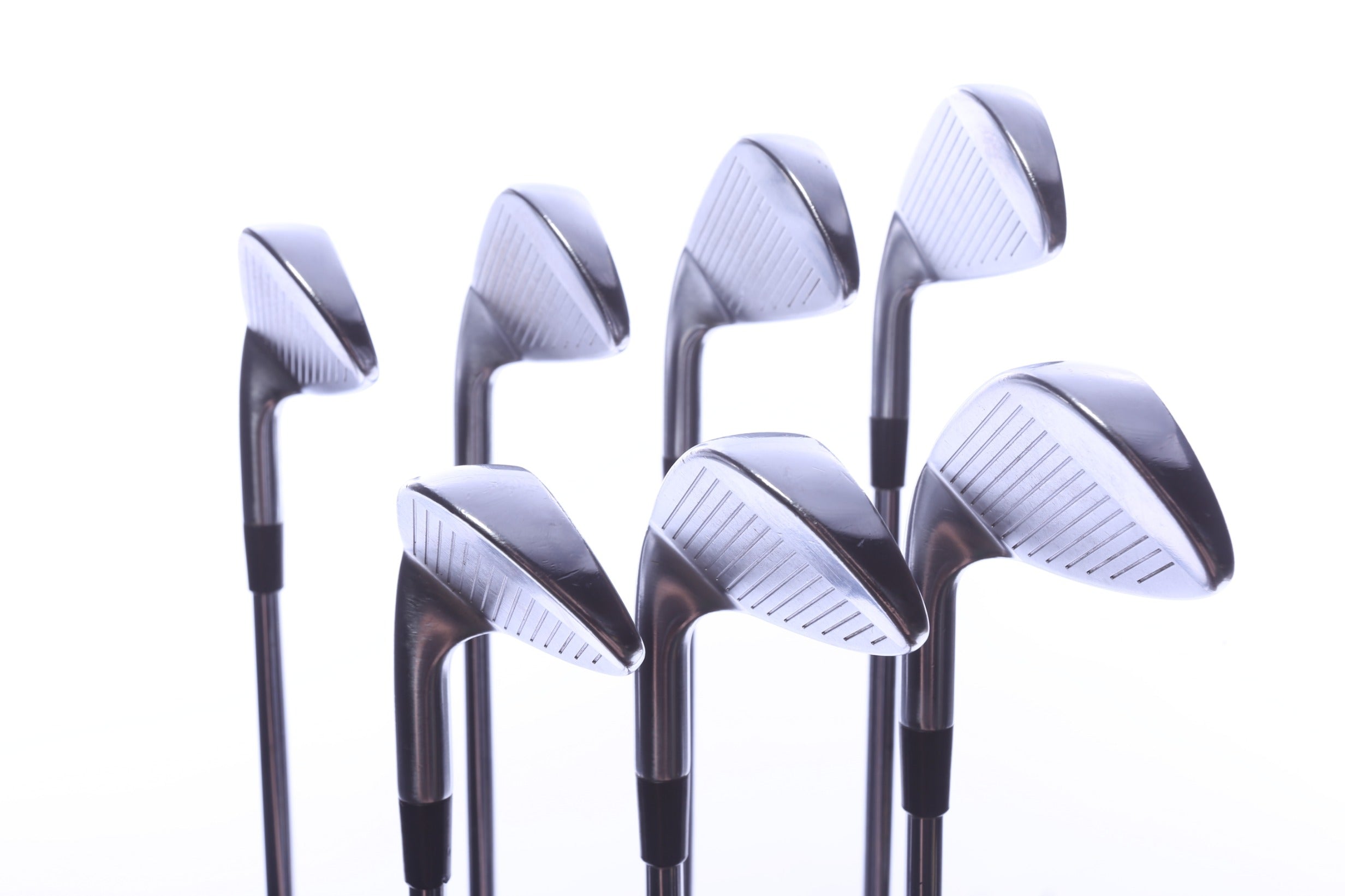 Used TaylorMade rac LT 2005 Iron Set - Right-Handed - 4-PW - Stiff Flex