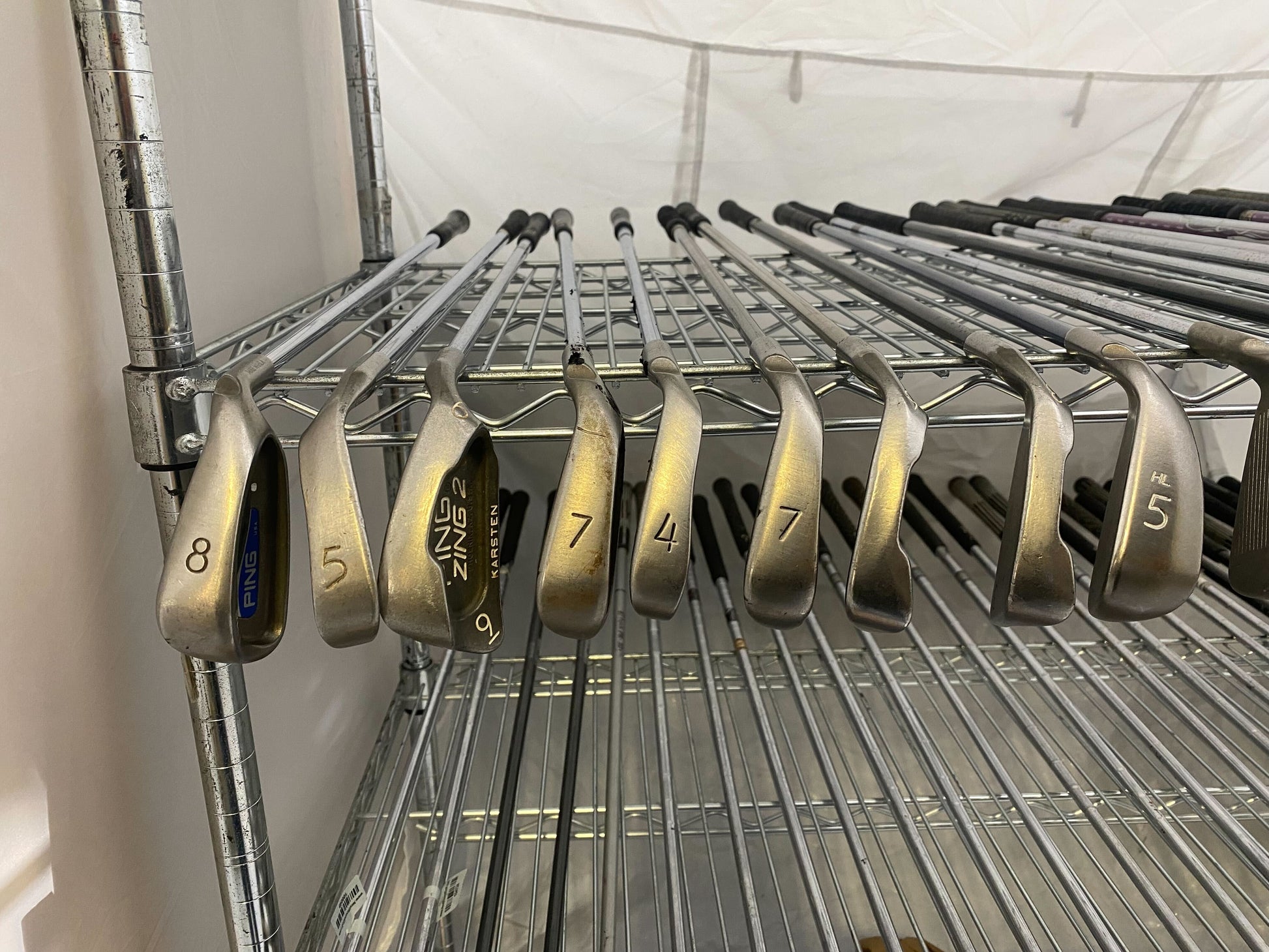 Wholesale Lot of 50 Golf Clubs - Assorted Ping Single Irons-Next Round