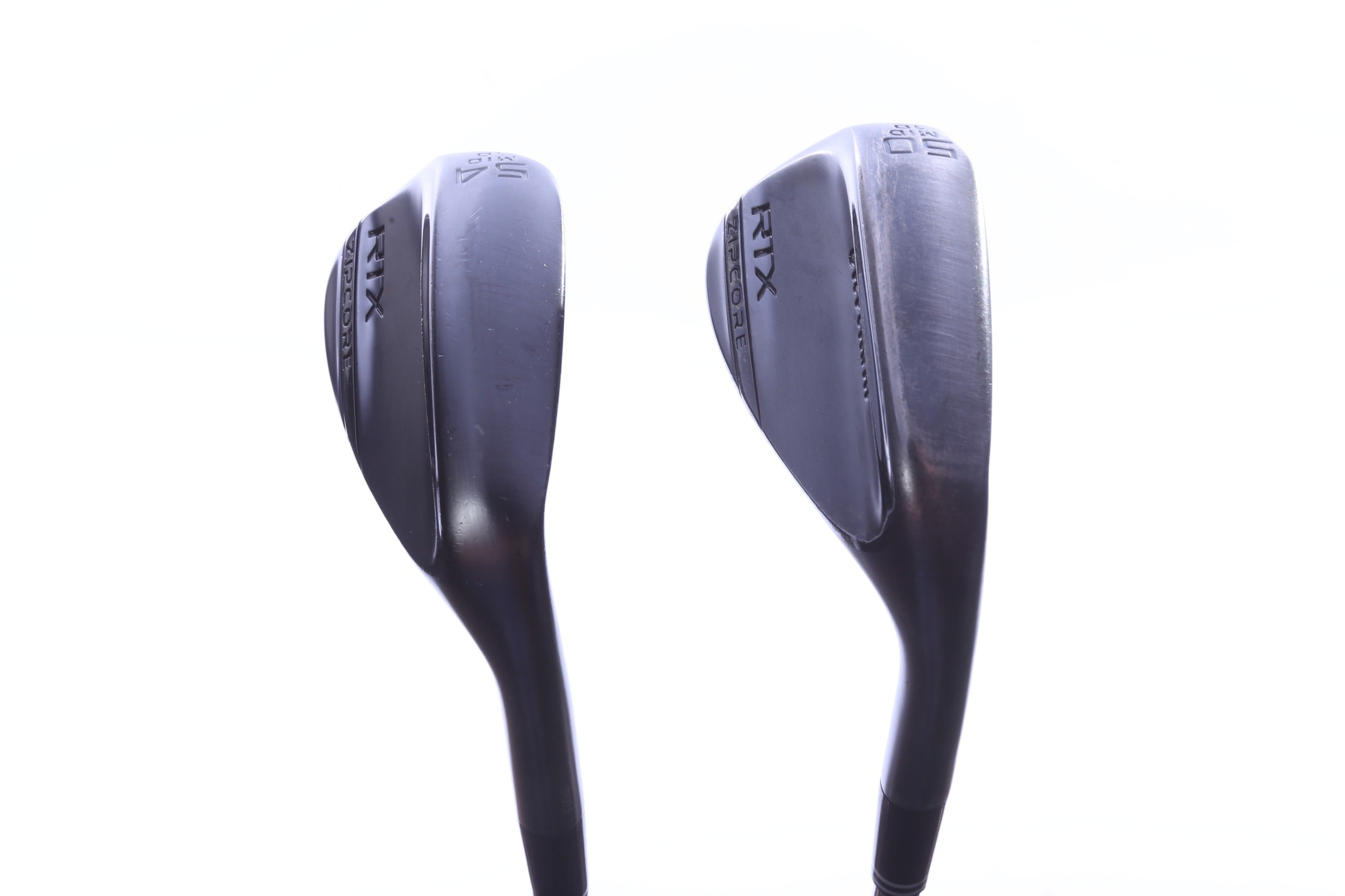 Used Cleveland RTX ZipCore Black Satin Wedge Set - Right-Handed - 50*, 54* - Wedge Flex