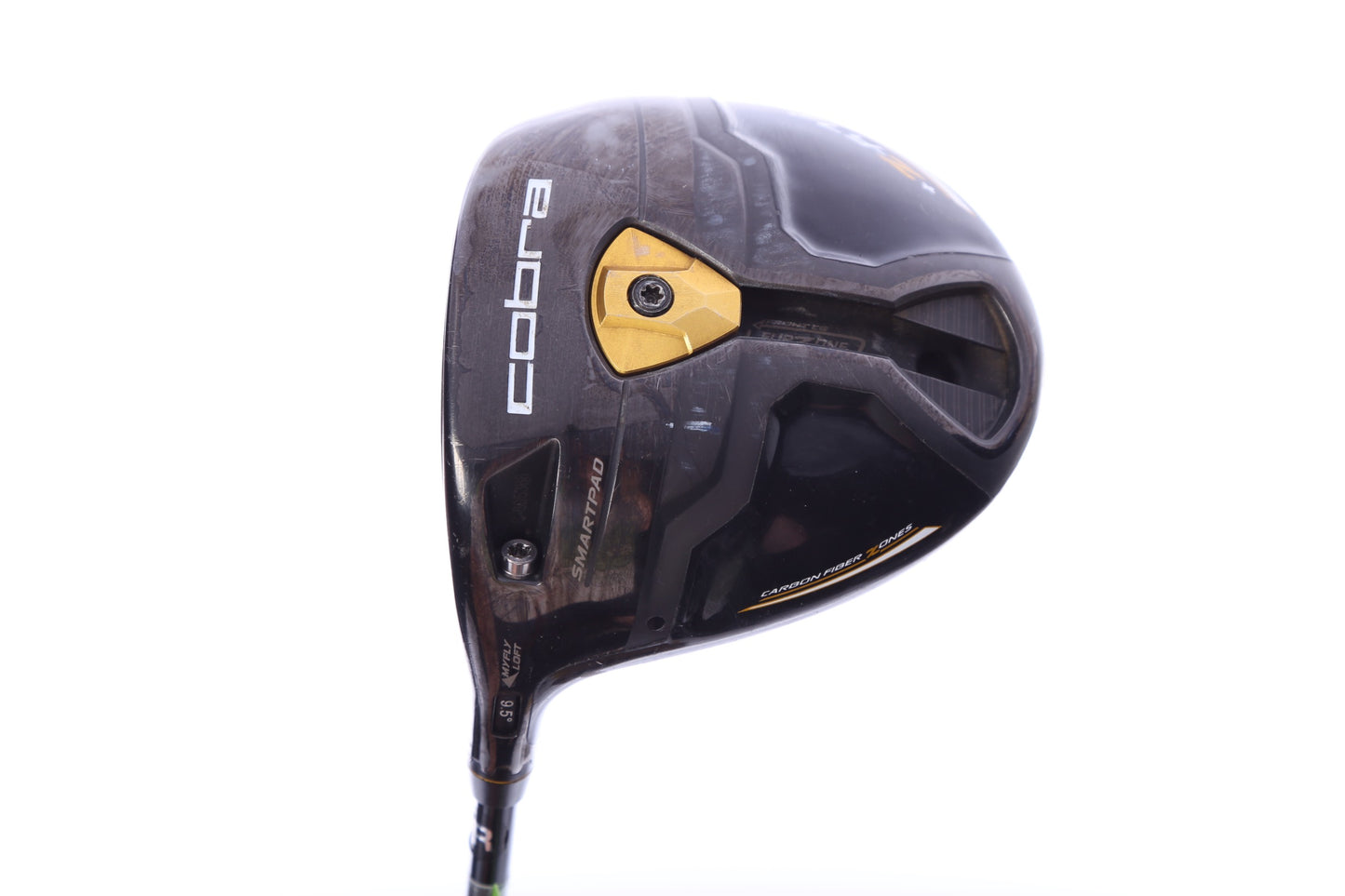 Used Cobra Fly-Z+ Driver - 9.5 Degrees - Regular Flex Matrix VLCT-SP - Left-Handed-Next Round