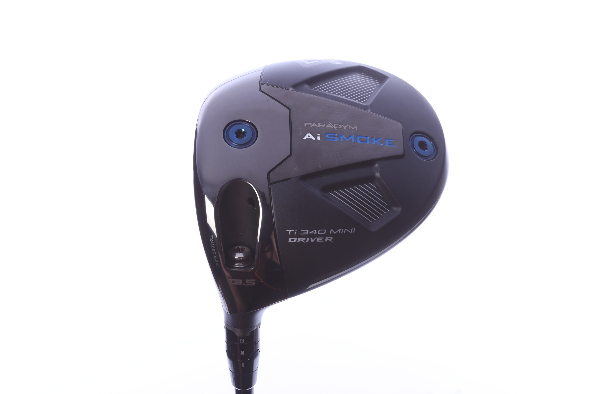 Used Callaway Paradym Ai Smoke Ti 340 Mini Driver - 13.5 Degrees - Stiff Flex Project X Denali - Left-Handed