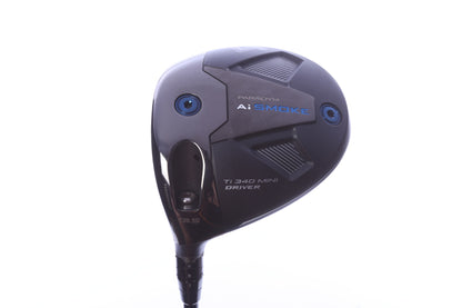 Used Callaway Paradym Ai Smoke Ti 340 Mini Driver - 13.5 Degrees - Stiff Flex Project X Denali - Left-Handed