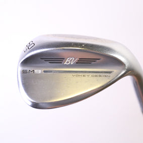 Used Titleist Vokey SM9 Tour Chrome D Grind Lob Wedge - Right-Handed - 60 Degrees - Stiff Flex-Next Round