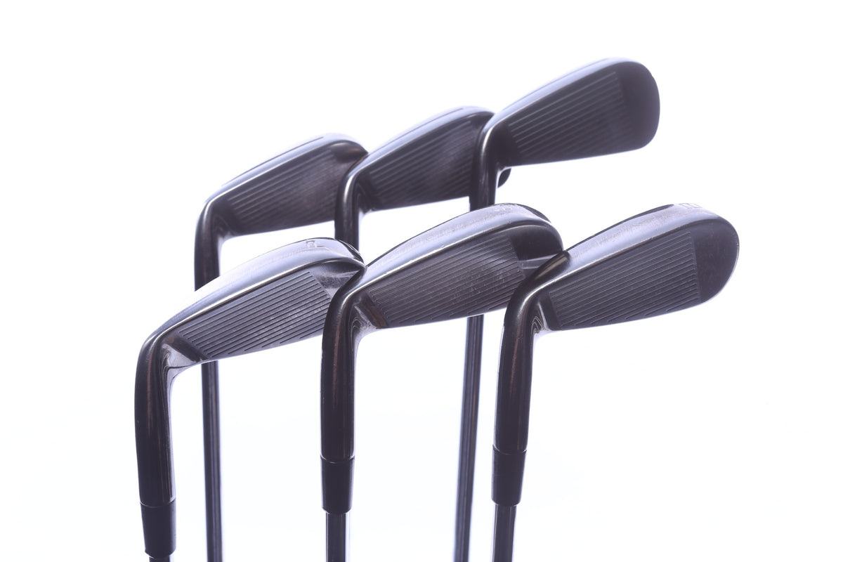 Used TaylorMade P-790 Black Iron Set - Right-Handed - 5-PW - Stiff Flex