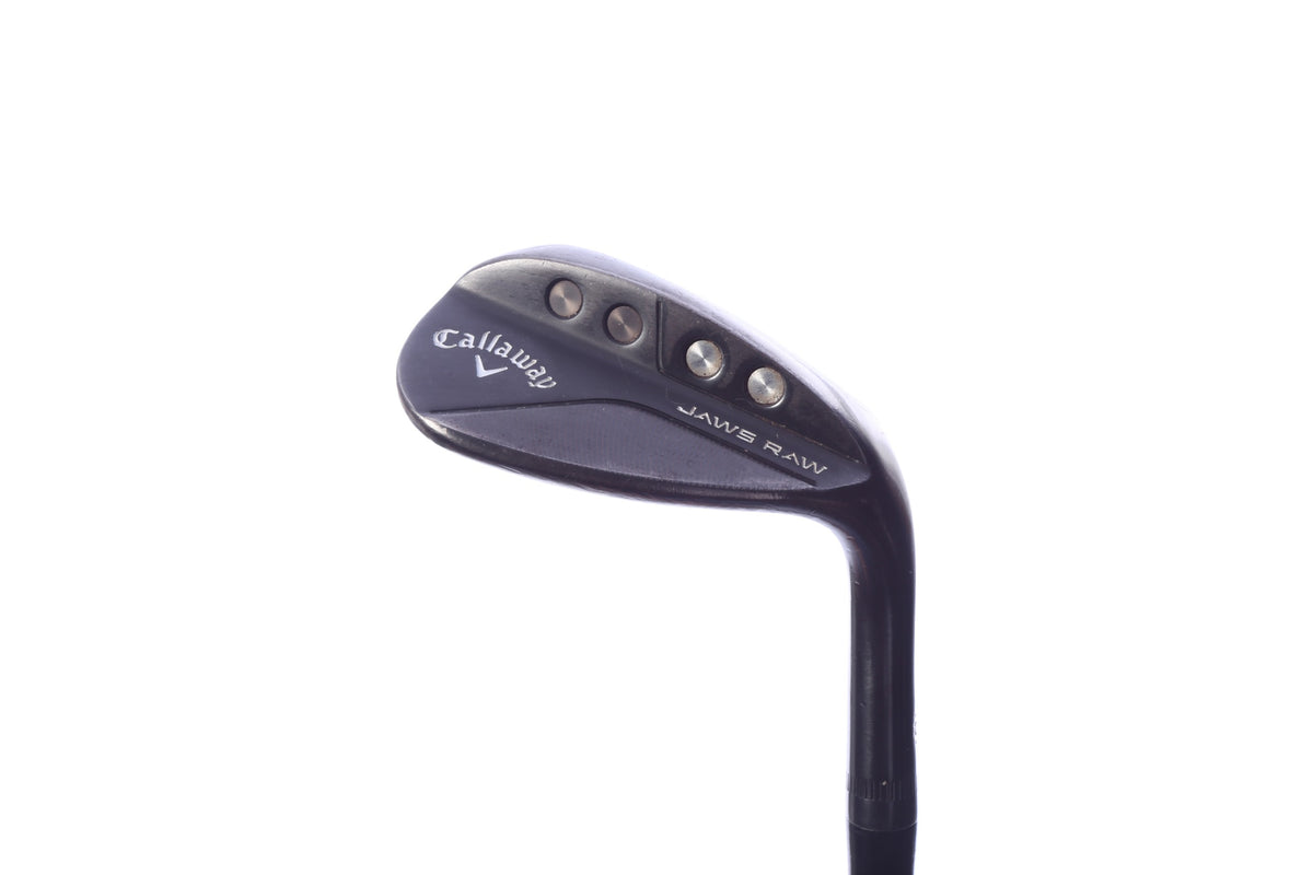 Used Callaway JAWS Raw Black Plasma Lob Wedge - Right-Handed - 58 Degrees - Wedge Flex