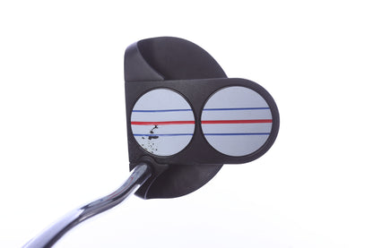 Used Odyssey Triple Track 2 Ball Putter - Right-Handed - 34 in - Mallet