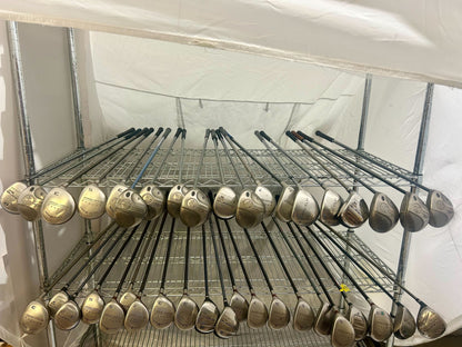Wholesale Lot of 40 Golf Clubs - Assorted Taylormade and Cobra Fairway Woods-Next Round