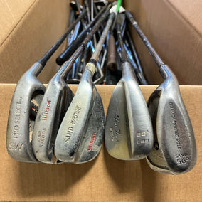 Wholesale Lot of 50 Wedges. Wilson, Tommy Armour, Spalding, etc-Next Round