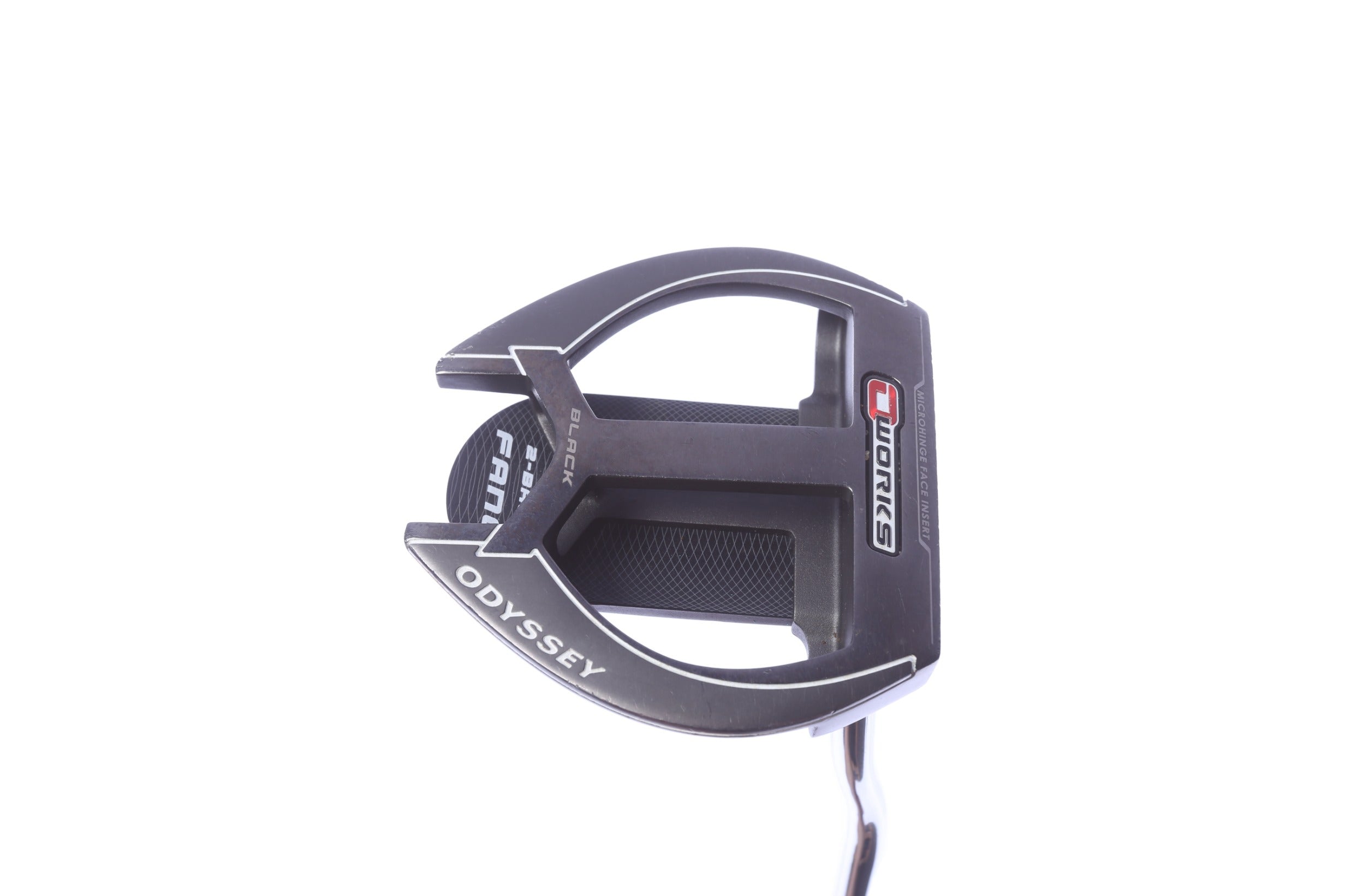 Used Odyssey O-Works Black 2-Ball Fang Putter - Right-Handed - 33 in - Mallet