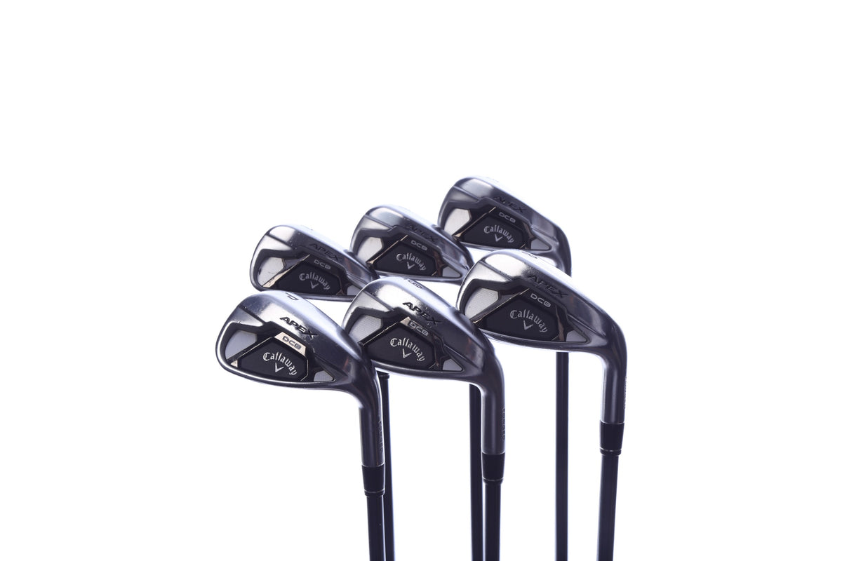 Used Callaway Apex DCB Iron Set - Right-Handed - 5-PW - Regular Flex