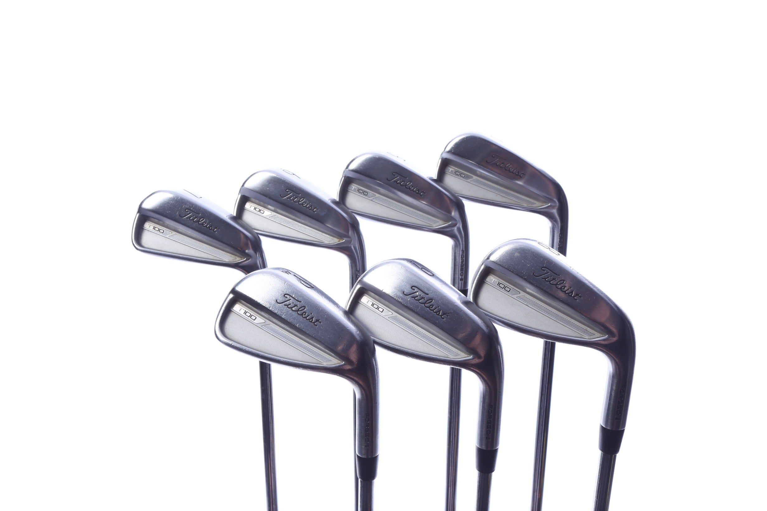 Used Titleist 2023 T100 Iron Set - Right-Handed - 4-PW - Extra Stiff Flex