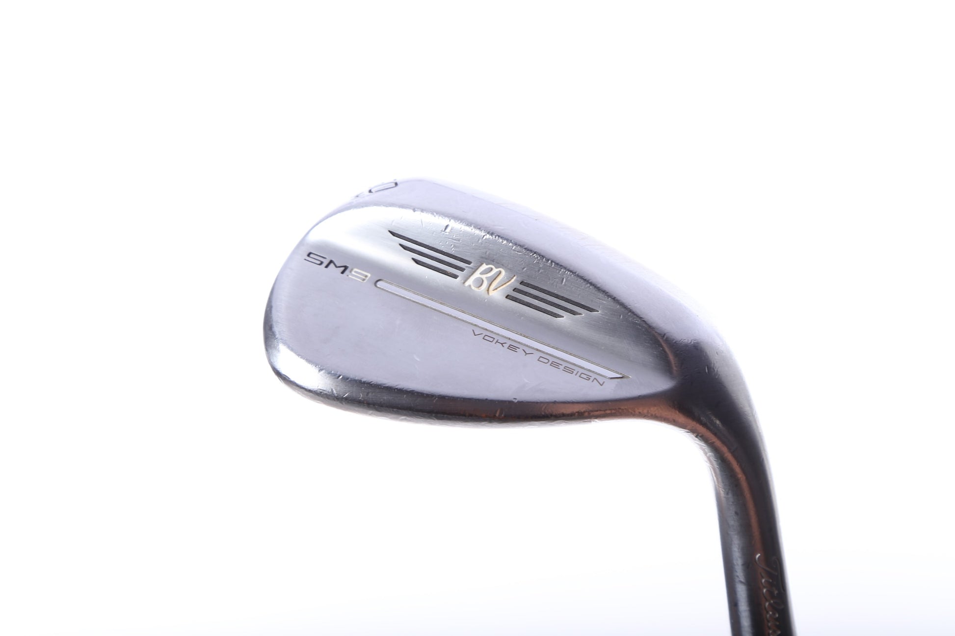 Used Titleist Vokey SM9 Tour Chrome Lob Wedge - Right-Handed - 60 Degrees - Wedge Flex-Next Round