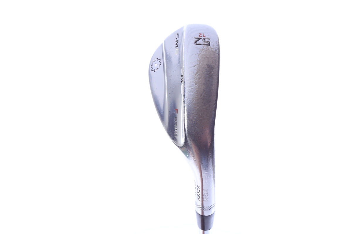 Used Titleist Vokey SM6 Tour Chrome Approach Wedge - Right-Handed - 52 Degrees - Wedge Flex