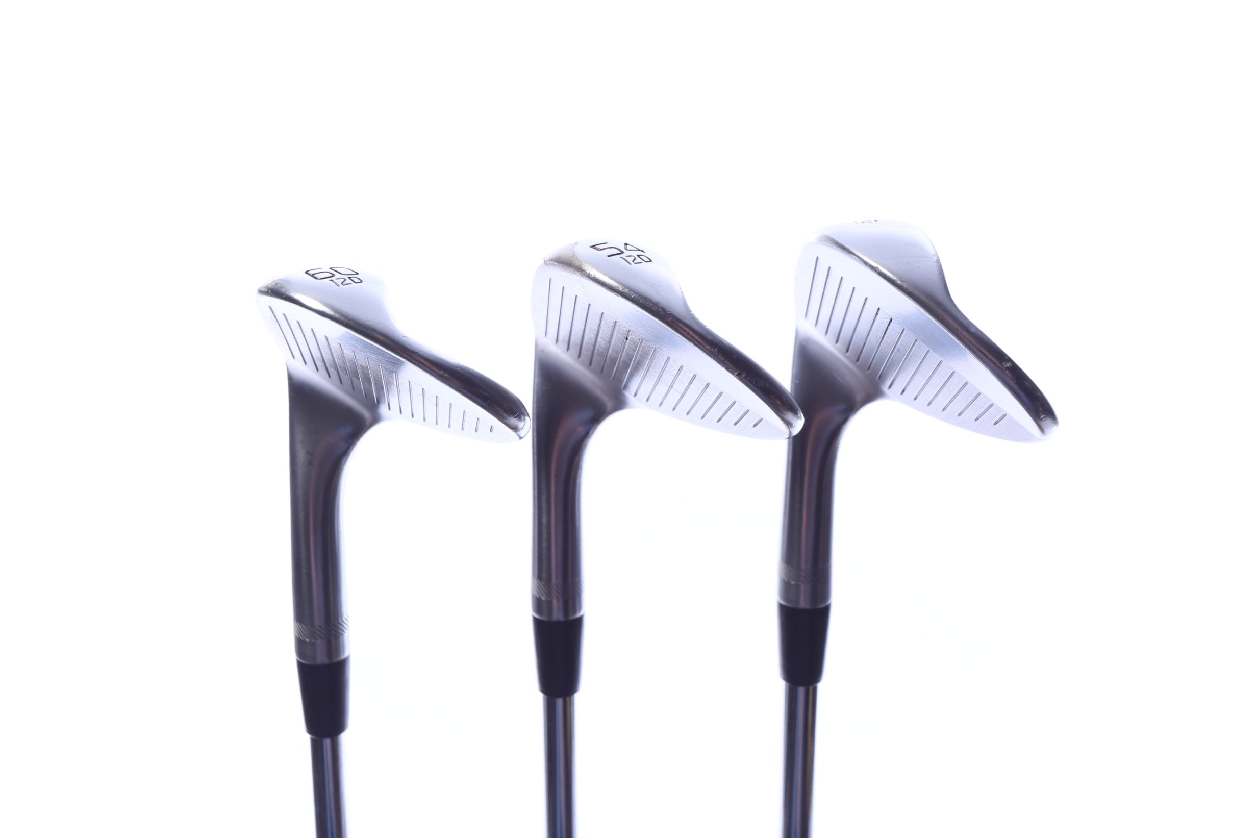 Used Titleist Vokey SM9 Tour Chrome Wedge Set - Right-Handed - 50*, 54*, 60* - Extra Stiff Flex