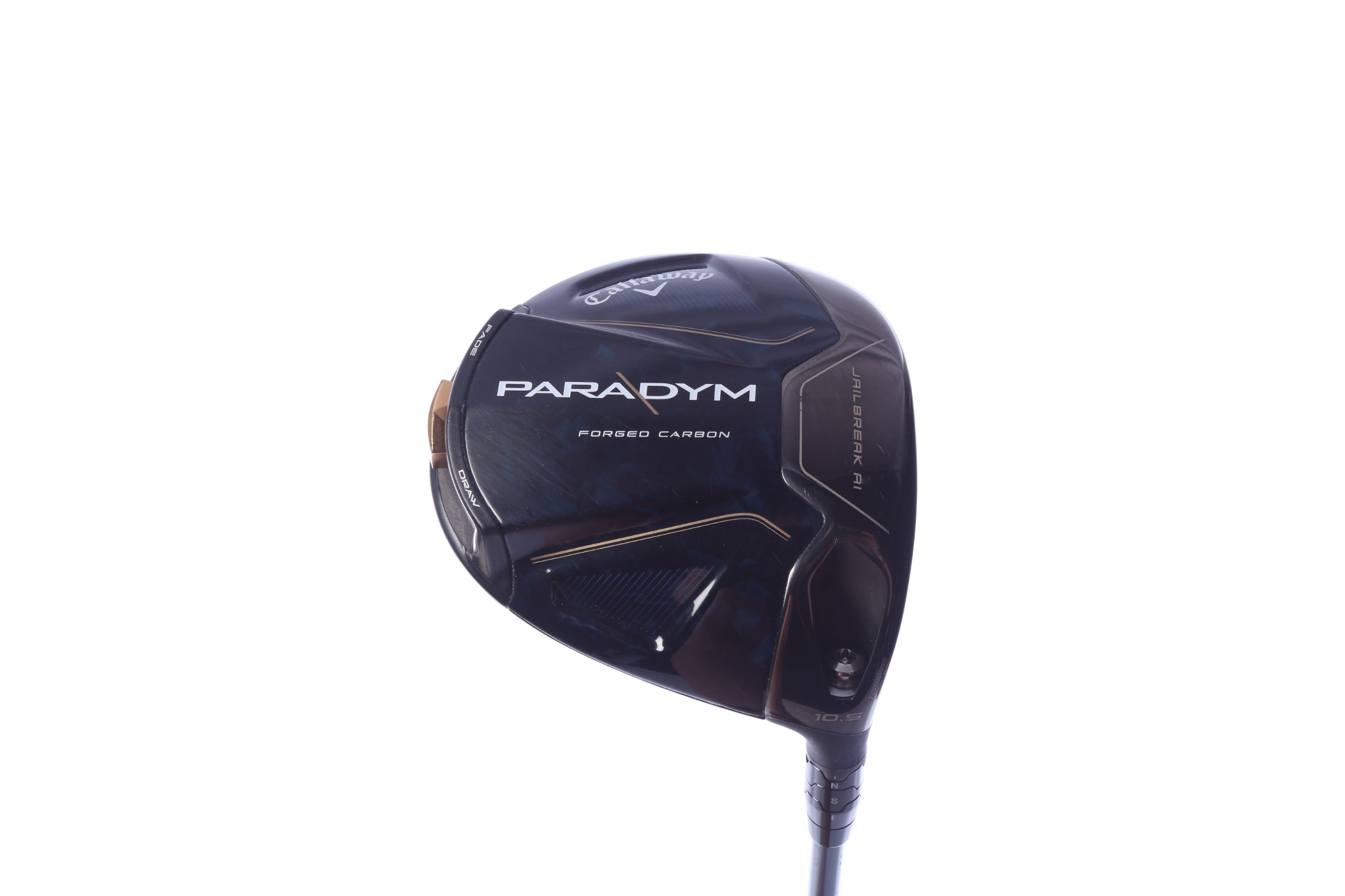 Used Callaway Paradym Driver - 10.5 Degrees - Stiff Flex Project X HZRDUS Smoke Silver - Right-Handed