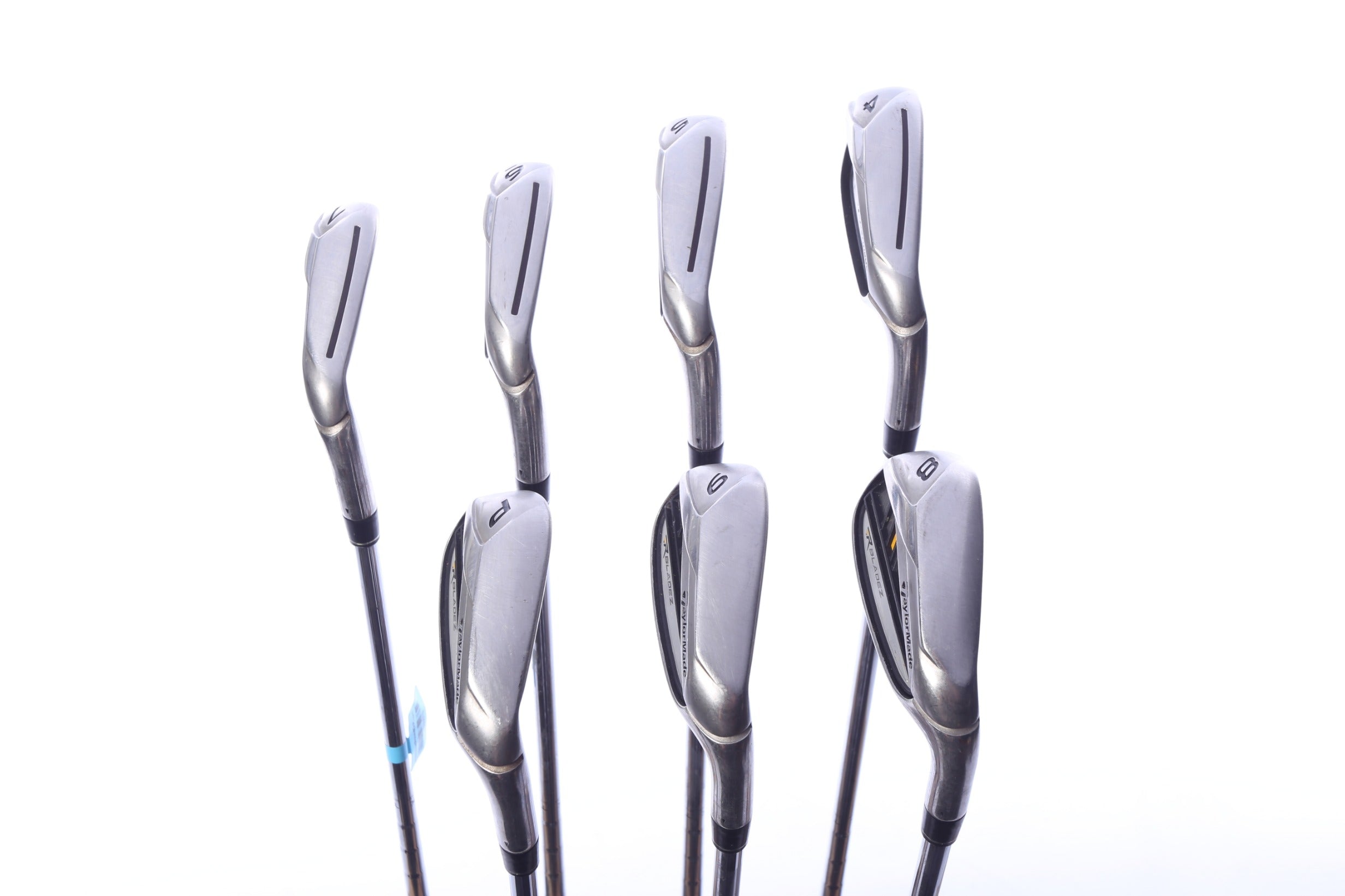 Used TaylorMade RocketBladez Iron Set - Right-Handed - 4-PW - Stiff Flex