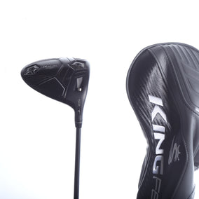 Used Cobra King F8+ 9.5* Black Demo Driver - 9 Degrees - Stiff Flex Aldila NV - Right-Handed-Next Round