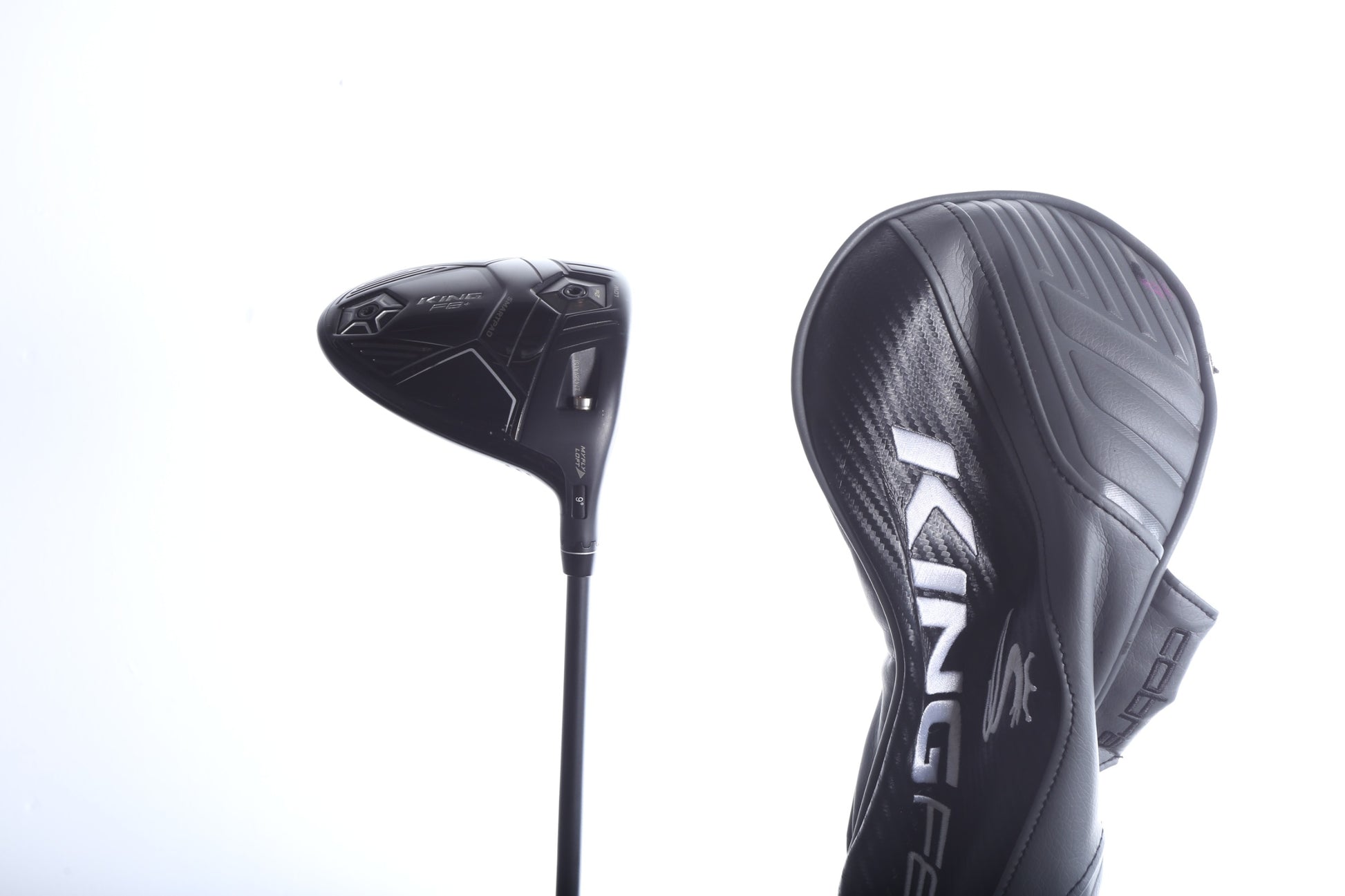 Used Cobra King F8+ 9.5* Black Demo Driver - 9 Degrees - Stiff Flex Aldila NV - Right-Handed-Next Round