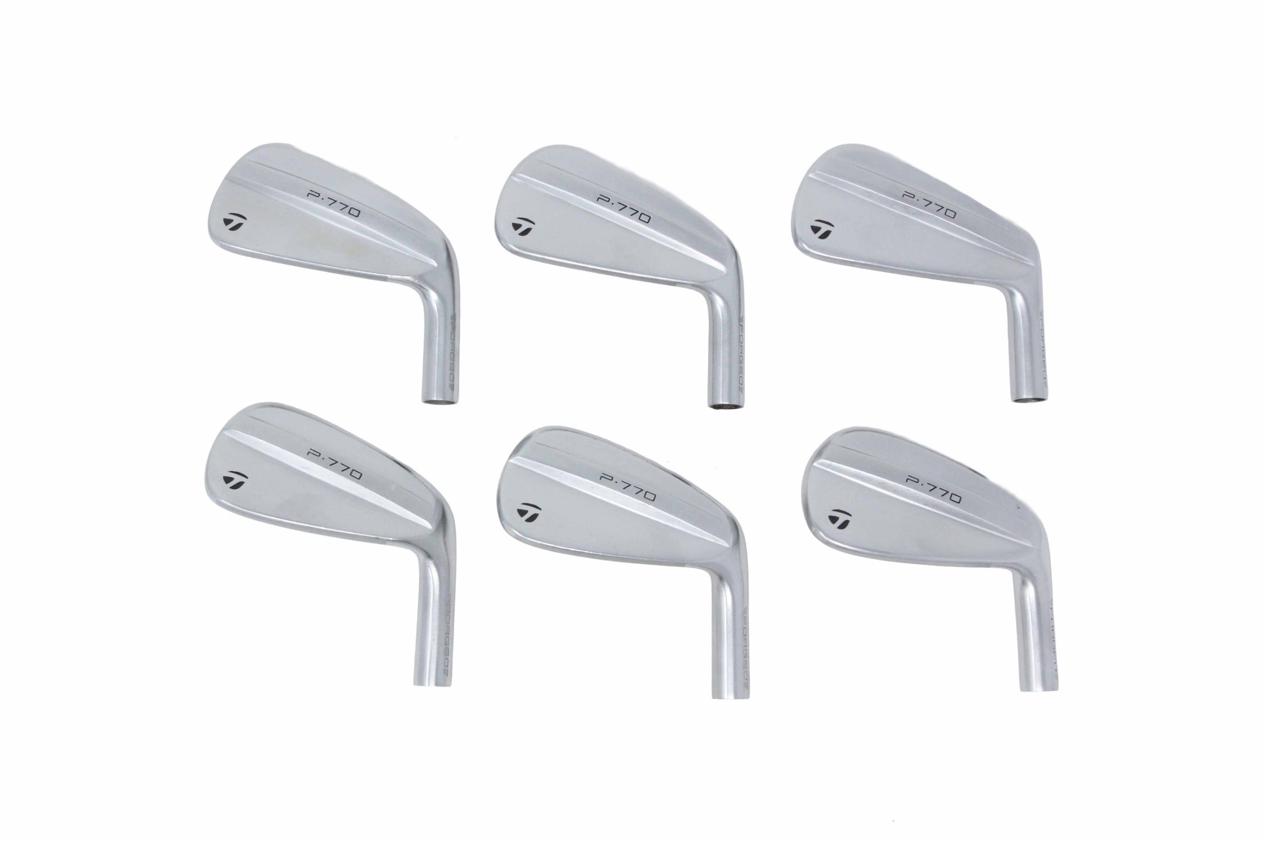 Used TaylorMade 2024 P770 Iron Set - HEAD ONLY - Right-Handed - 5-PW