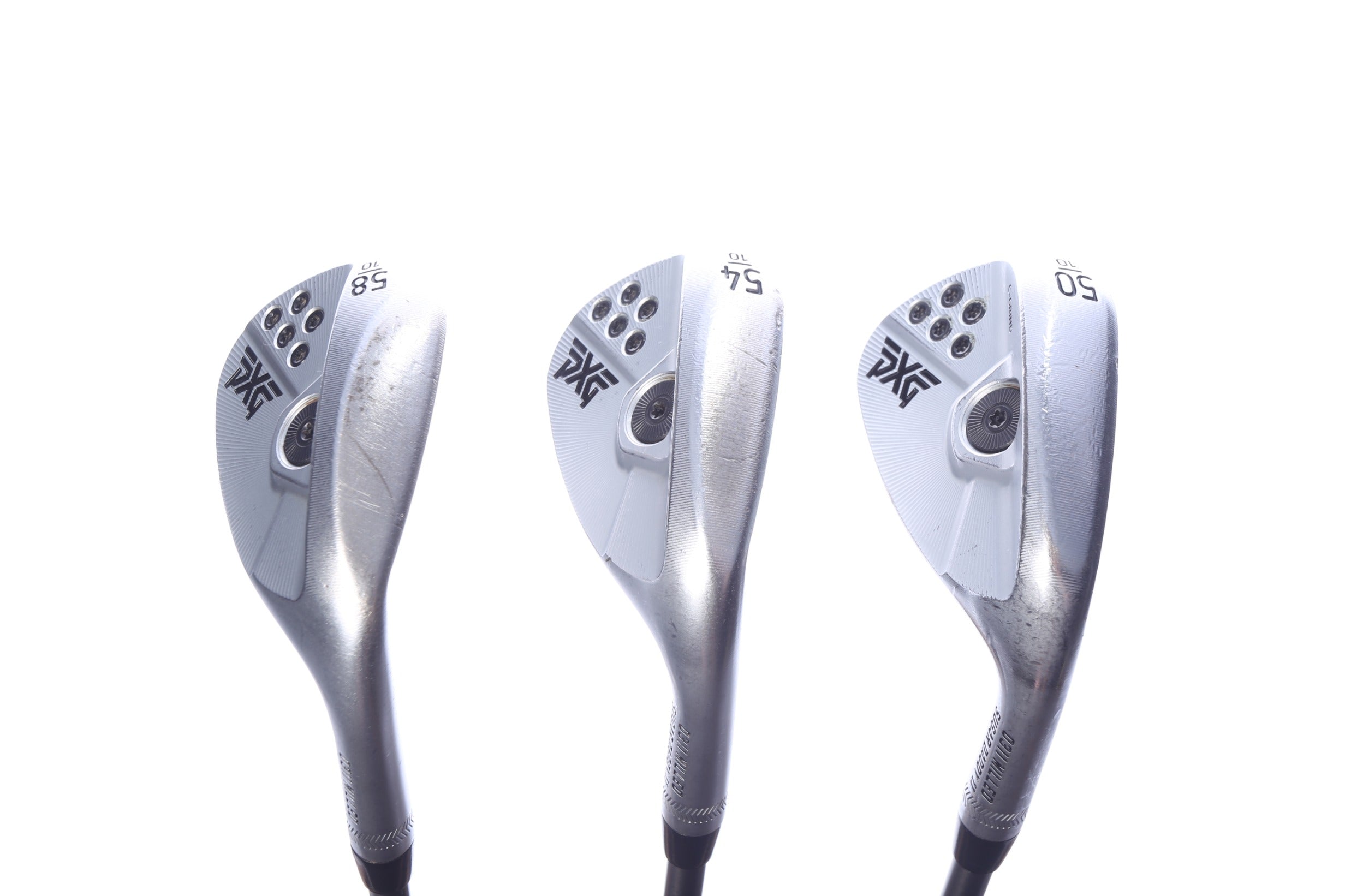 Used PXG 0311 Sugar Daddy II Wedge Set - Right-Handed - 50*, 54*, 58* - Regular Flex-Next Round