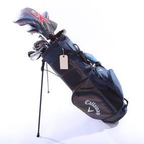 Used Callaway XR Complete Set - Right-Handed - 1W, 3W, 4H, 5H, 6-PW, AW, SW, Putter - Regular Flex-Next Round
